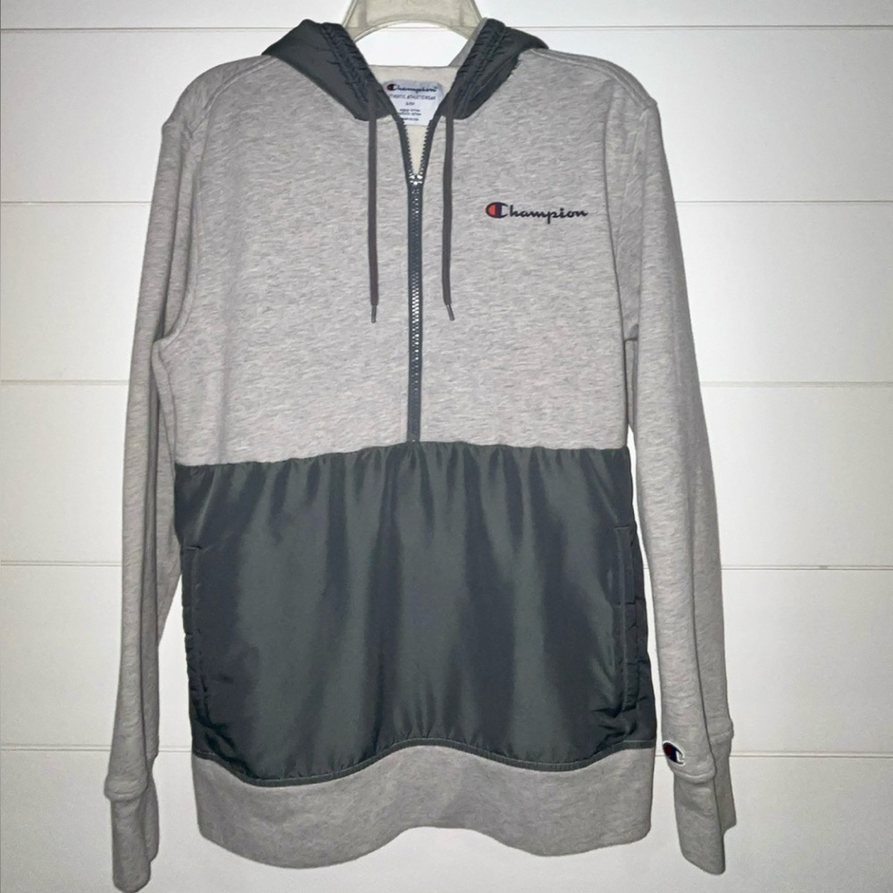 Champion Half Zip Hoodie Small